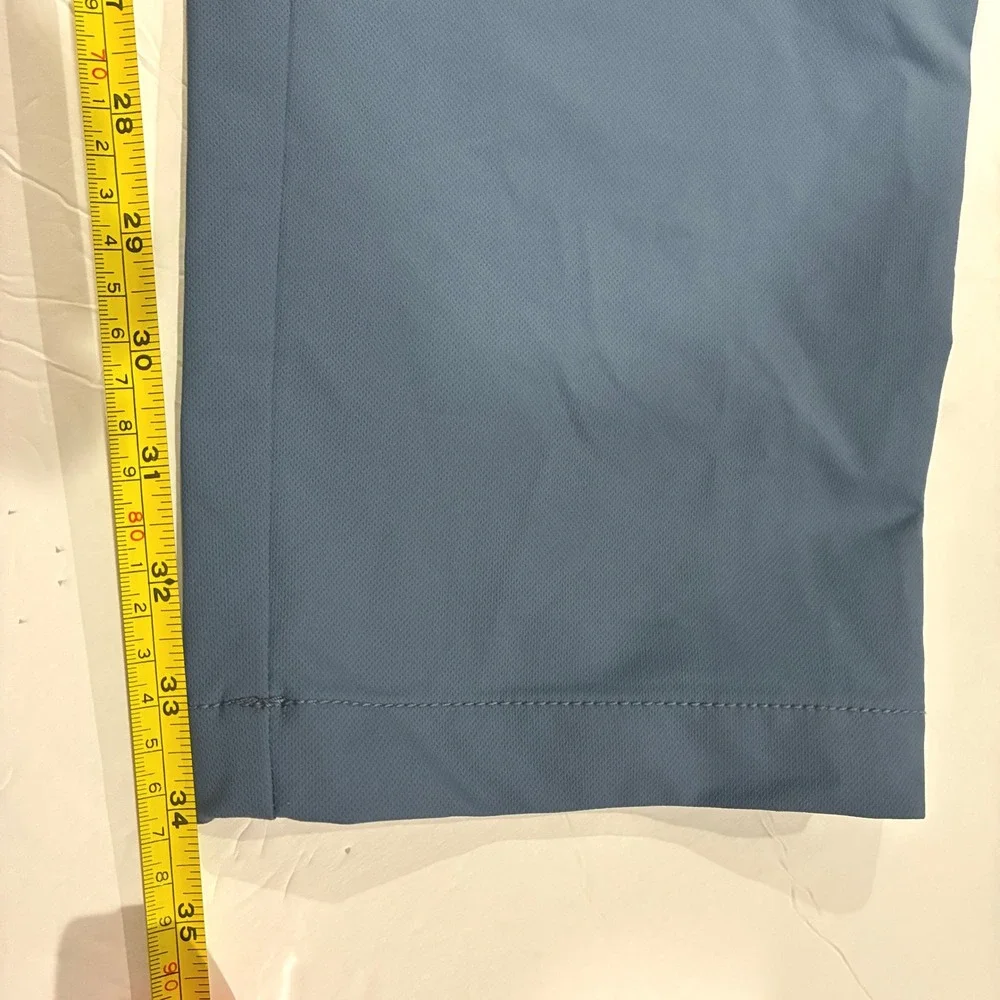 Banana Republic Mens 40x34 China Blue Slim Fit‎ Stretch Performance Pants NWT
